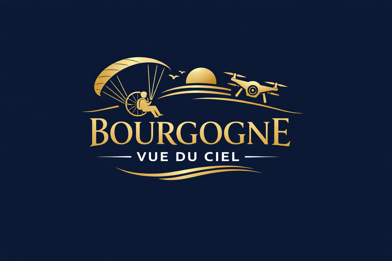 Bourgogne Vue du Ciel